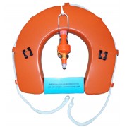 Man Over Board Package. Lifebuoy, Lithium Light and bracket